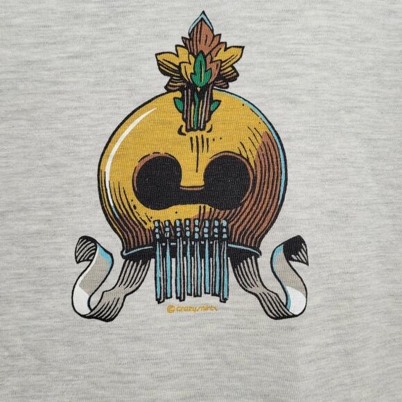 Crazy‎ Shirts 80s–90s Hawaii Monogram Graphic Tee Vintage Single Stitch - Picture 9 of 15